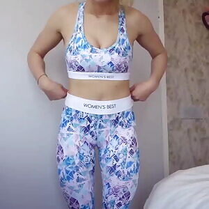 showcasing gym wear