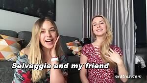 Selvaggia and her friend.