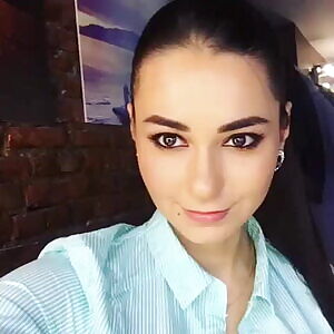 Showing of the makeup