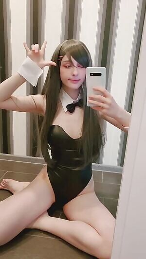 Bunny senpai tongue lag