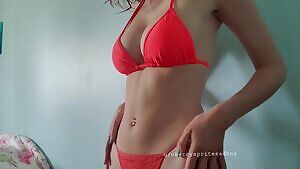 Sweet little titty reveal😈