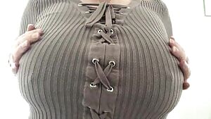 So my big tits show to much?