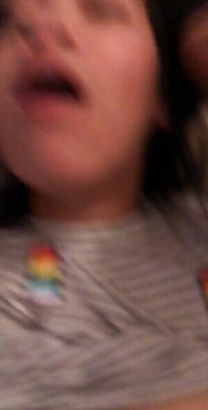 She loves being covered in cum