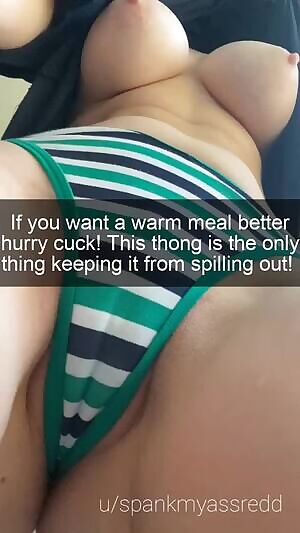 What she sends you after she's done with her bull