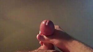 A little dribble and then....