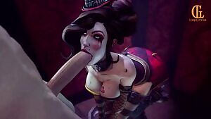 Mad Moxxi sucking dick