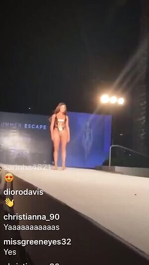 Demi Rose Runway