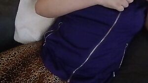 Easier to rip the shirt open when I can unzip it first 💖