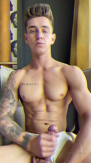 Saturday night, getting a little drunk and having a wank