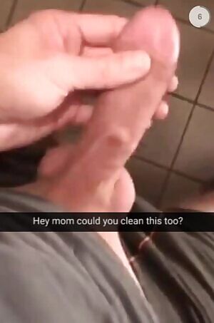 Spring cleaning with mom