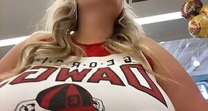 I left my house with a bra on but took it off to go in the store. Does that make me a slut?