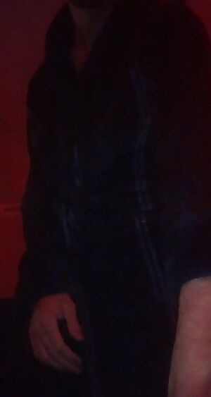 Getting ready for my shower