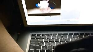 Stroking my married cock on cam. HMU if u like what u see! :-)