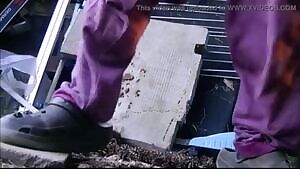 Indian Aunty Pissing