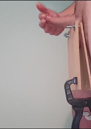 Ruined orgasm from crushing my balls