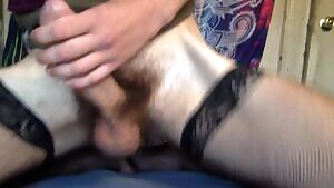 Fun Little Cumshot in my Favorite Stockings ;)