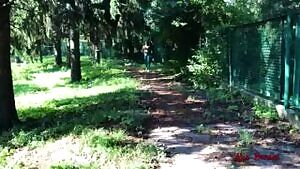 Public Sex with Cumming On Panties