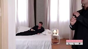 Re-Educating Salize: Soliciting Donations. With competition for donor's funds stiff cunt Nikita is putting all her training to work to help out Beauclair University.