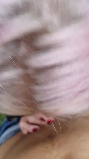 Outdoor Handjob Cumshot OC