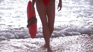 Erika Eleniak - Baywatch slowmotion