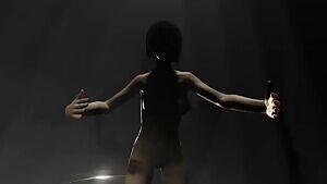 Fouettés + boobs = very nice!