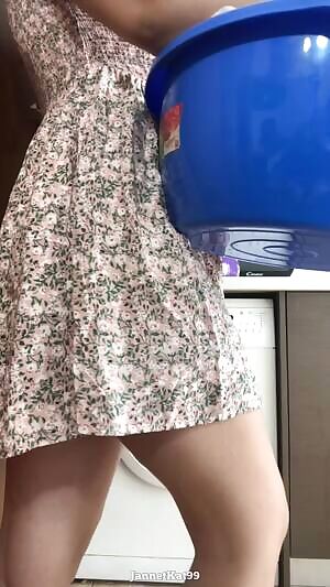 Anybody needs help with their laundry?