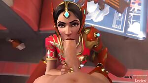 Symmetra POV Blowjob