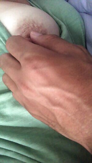 He woke me up with some surprise titty lovin’ 🥺🥵