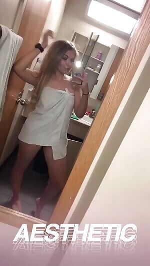 IF that towel would've fallen off we'd have a gif for the ages