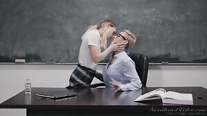 Carter being a naughty student with Ryan Keely