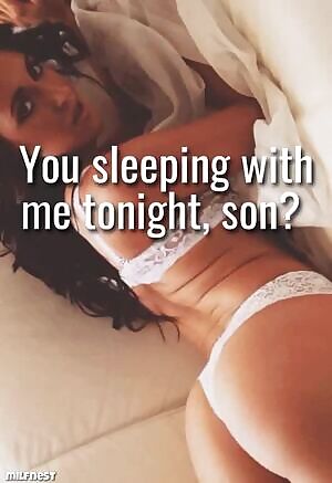 Sleeping with me tonight?