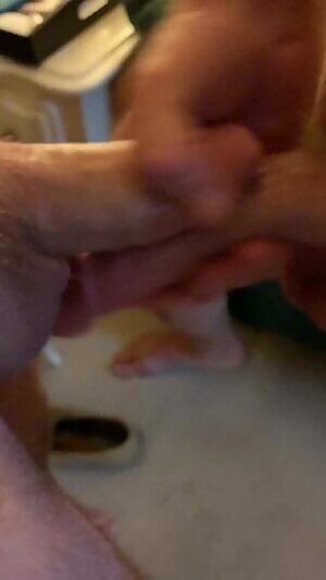 What else is there to do on a cold Canadian night then rub our cocks together to keep them warm.