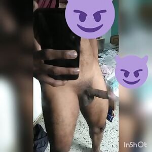 Just a happy brown cock 😈 who else love doing this ;)