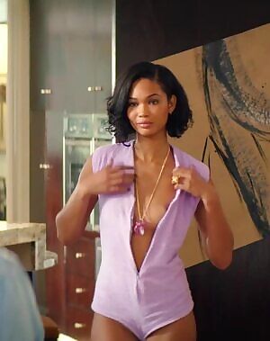 Chanel Iman has beautiful tiny tits