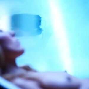 Dichen Lachman full frontal plot in Altered Carbon