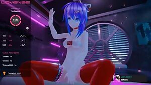 Projekt Melody's orgasm BROKE CHATURBATE on Valentine's Day . . .