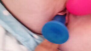 Stuffed pussy. Sometimes 1 just isn't enough.