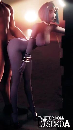 Widowmaker fucked at sunset