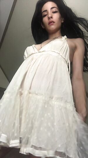 this dress is cute on me but it looks a lot nicer on the floor