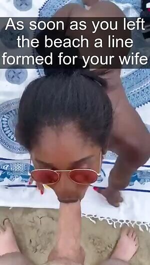 you only went to the car to get her sunscreen.